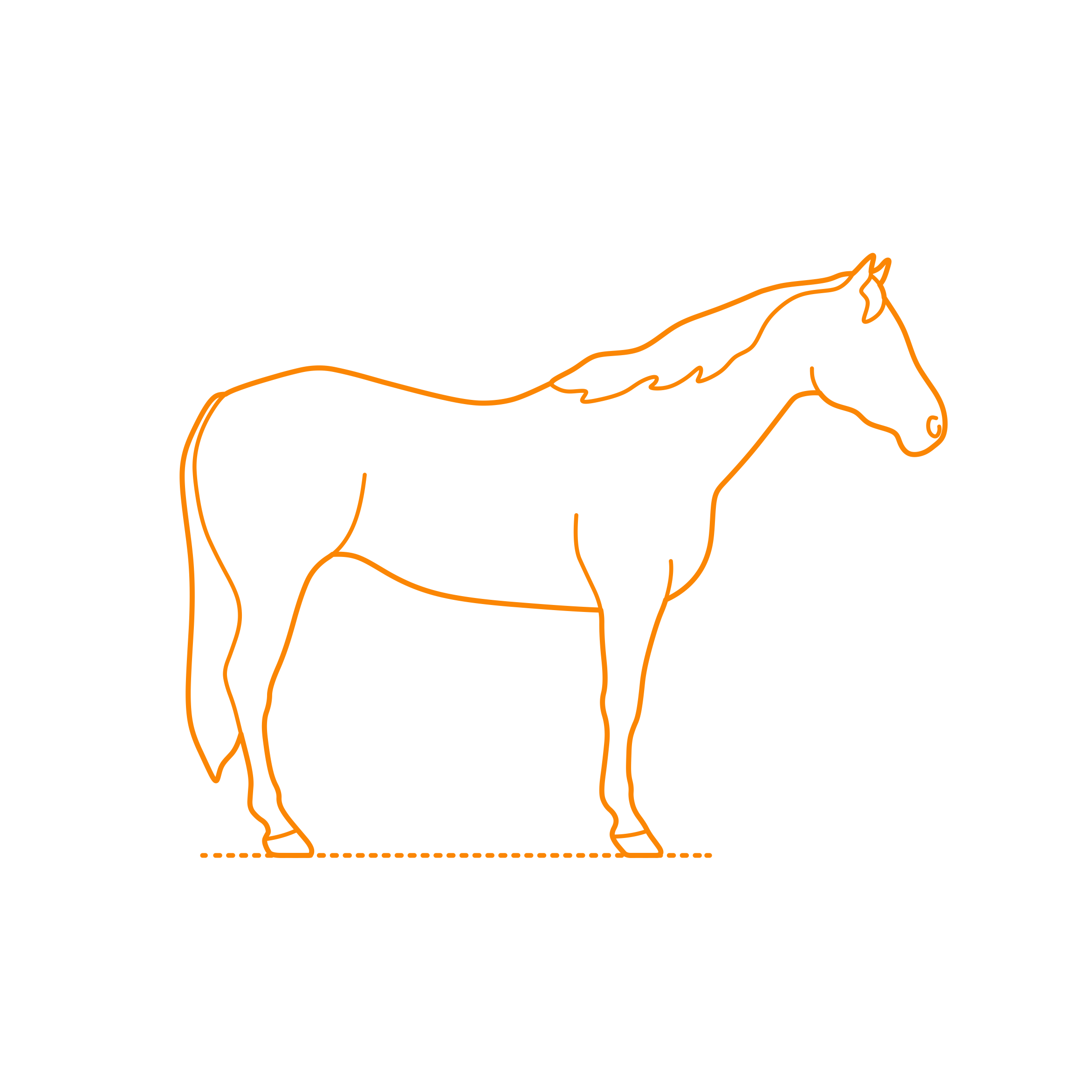 Animals Horses American Quarter Horse Tracing Svg Vector Free Vectors
